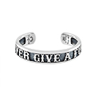 BR5269mini: N-G-A-F Bangle small